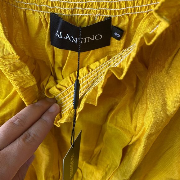 ALANTINO OFF THE SHOULDER DRESS - Picture 3 of 8